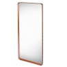 180x70cm - Cuir Marron Clair - miroir rectangulaire Adnet - Gubi