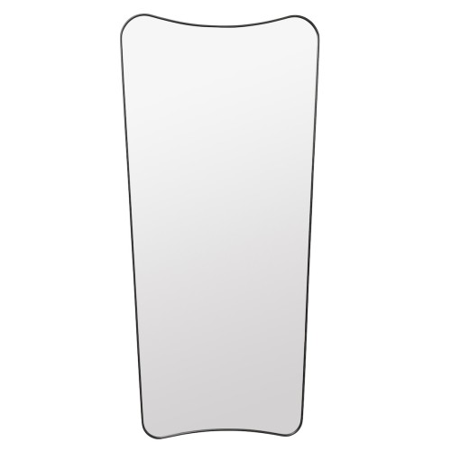 70x146cm - Wall Mirror - Black Brass  - F.A. 33 - Gubi