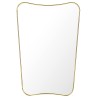 54x80cm - Wall Mirror - polished brass - F.A. 33 - Gubi