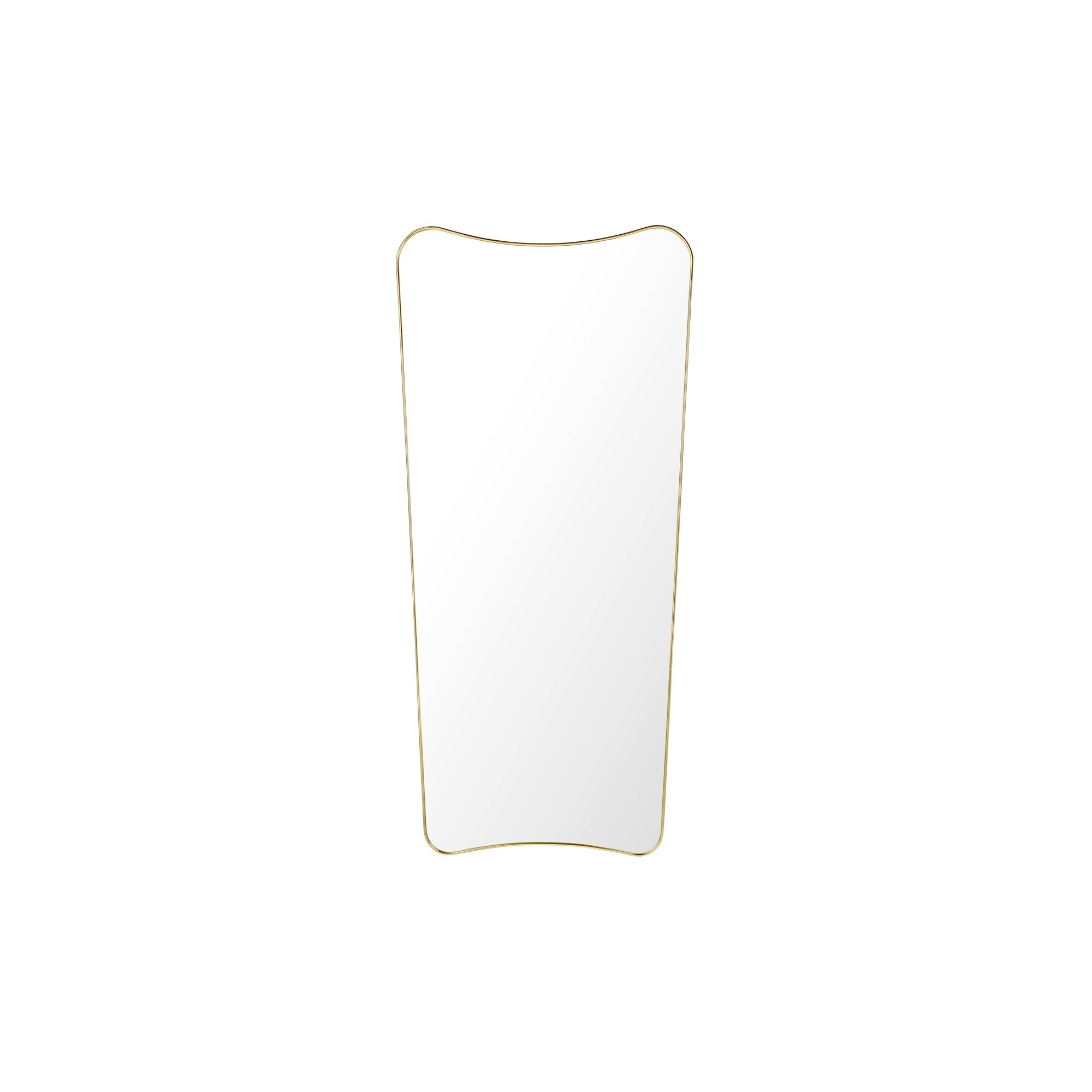 70x146cm - Wall Mirror - polished brass - F.A. 33 - Gubi