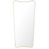 70x146cm - Wall Mirror - polished brass - F.A. 33 - Gubi