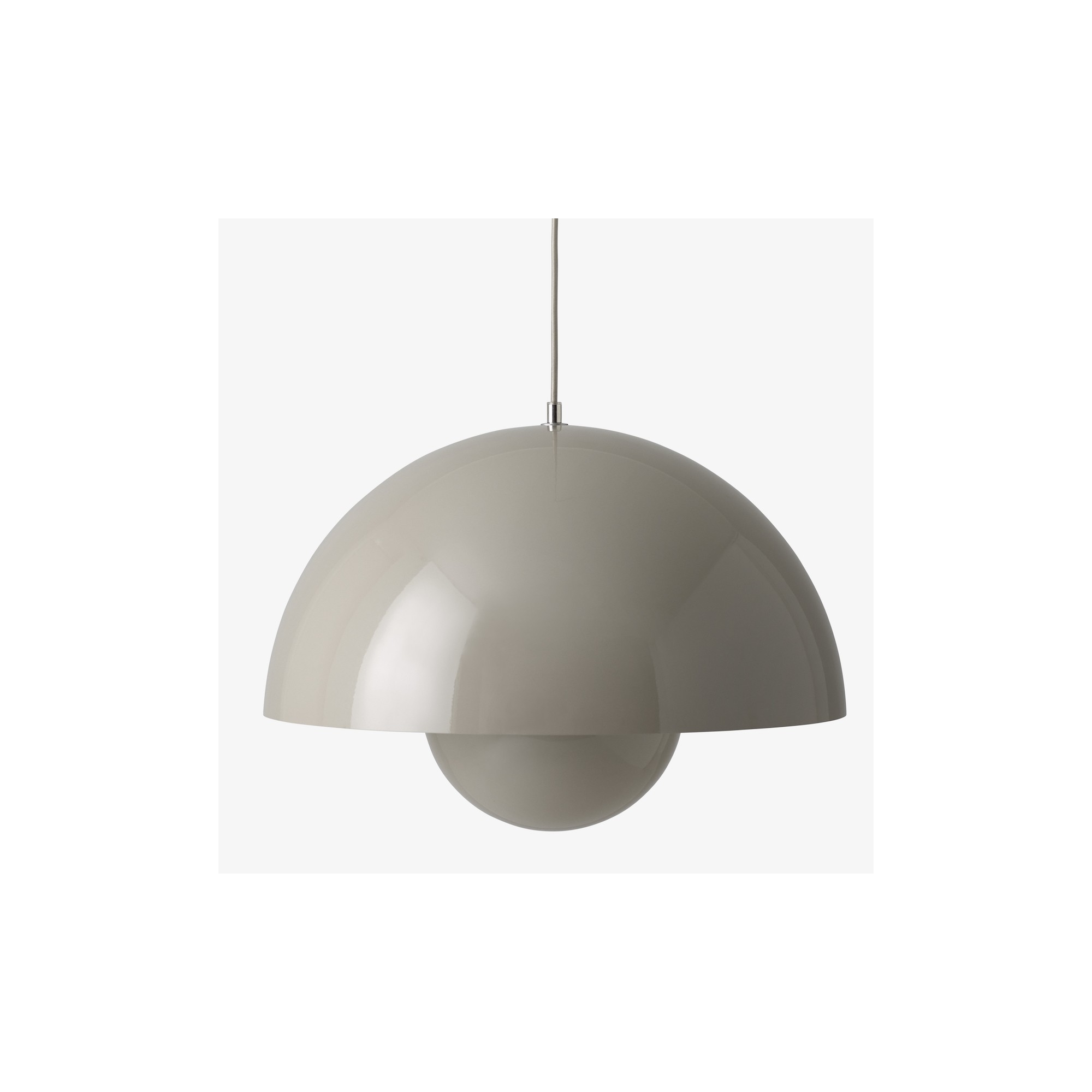 &Tradition – FlowerPot VP2 pendant, grey beige