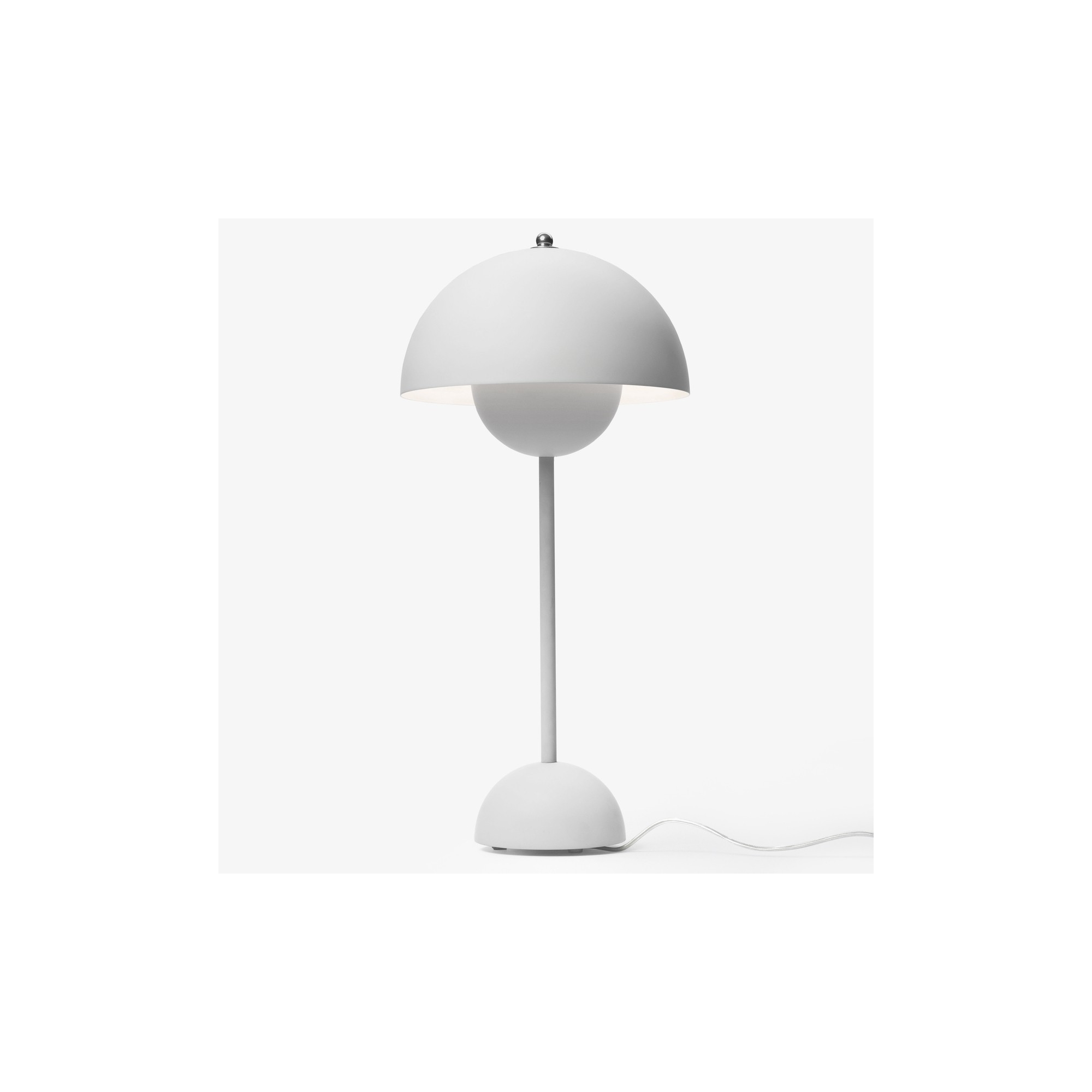 &Tradition – Lampe de table FlowerPot VP3, gris clair mat