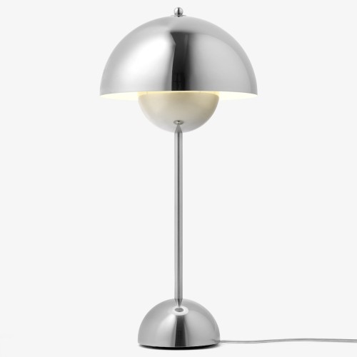 &Tradition – FlowerPot VP3 table lamp, chrome plated