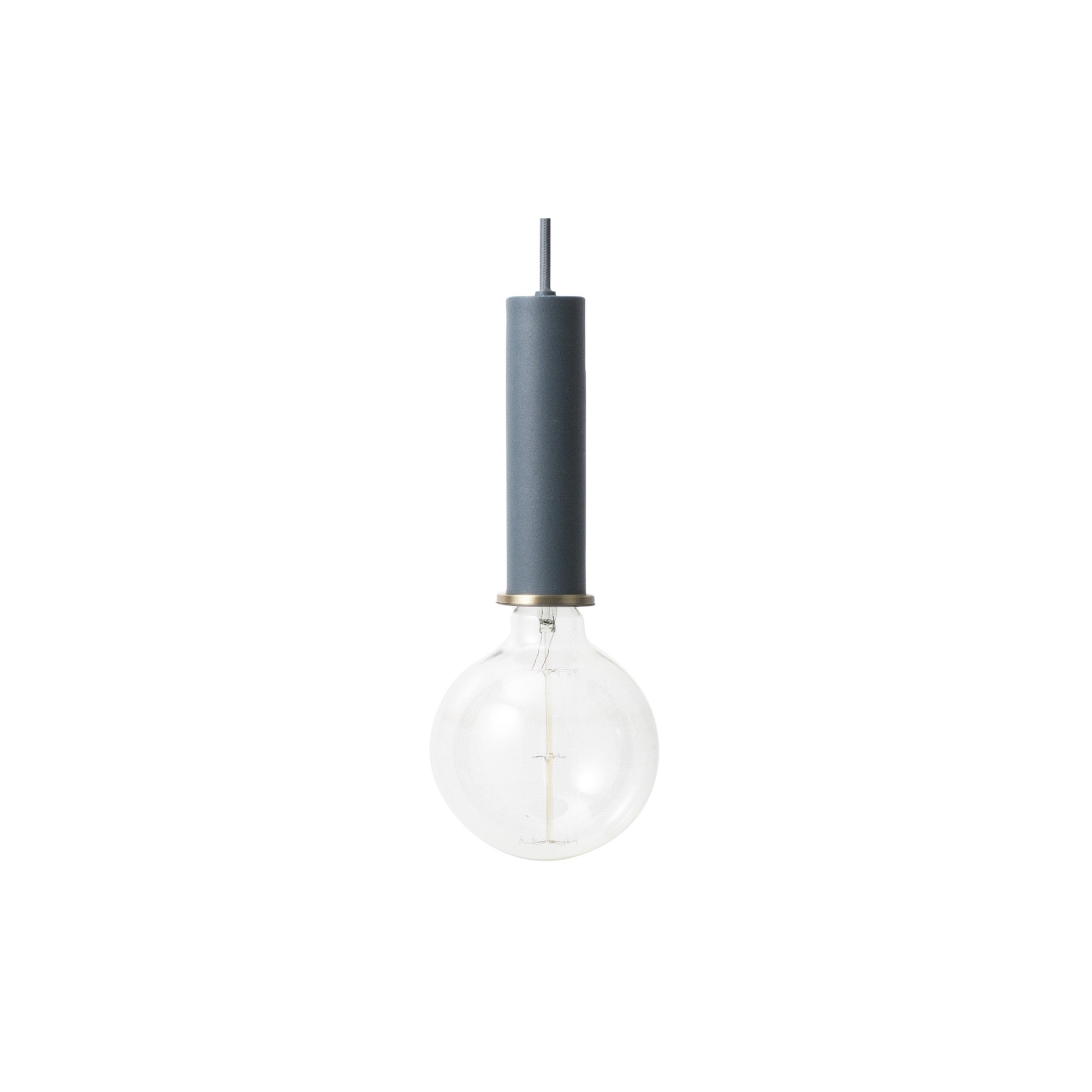 Collect Lighting - grand - bleu foncé - base - Ferm Living