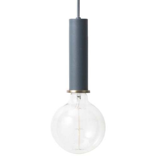 Collect Lighting - grand - bleu foncé - base - Ferm Living