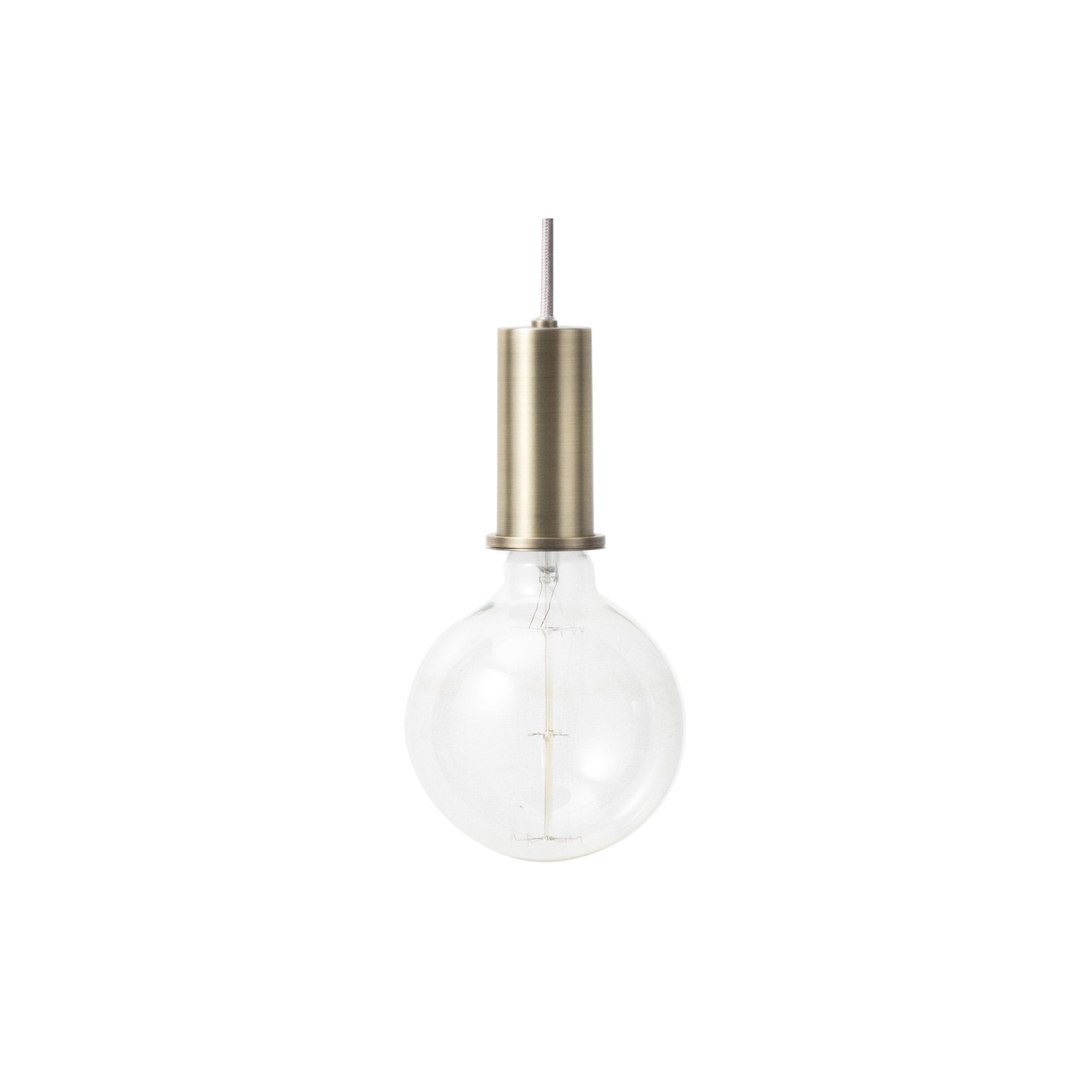 low - brass socket - Collect Lighting - Ferm Living