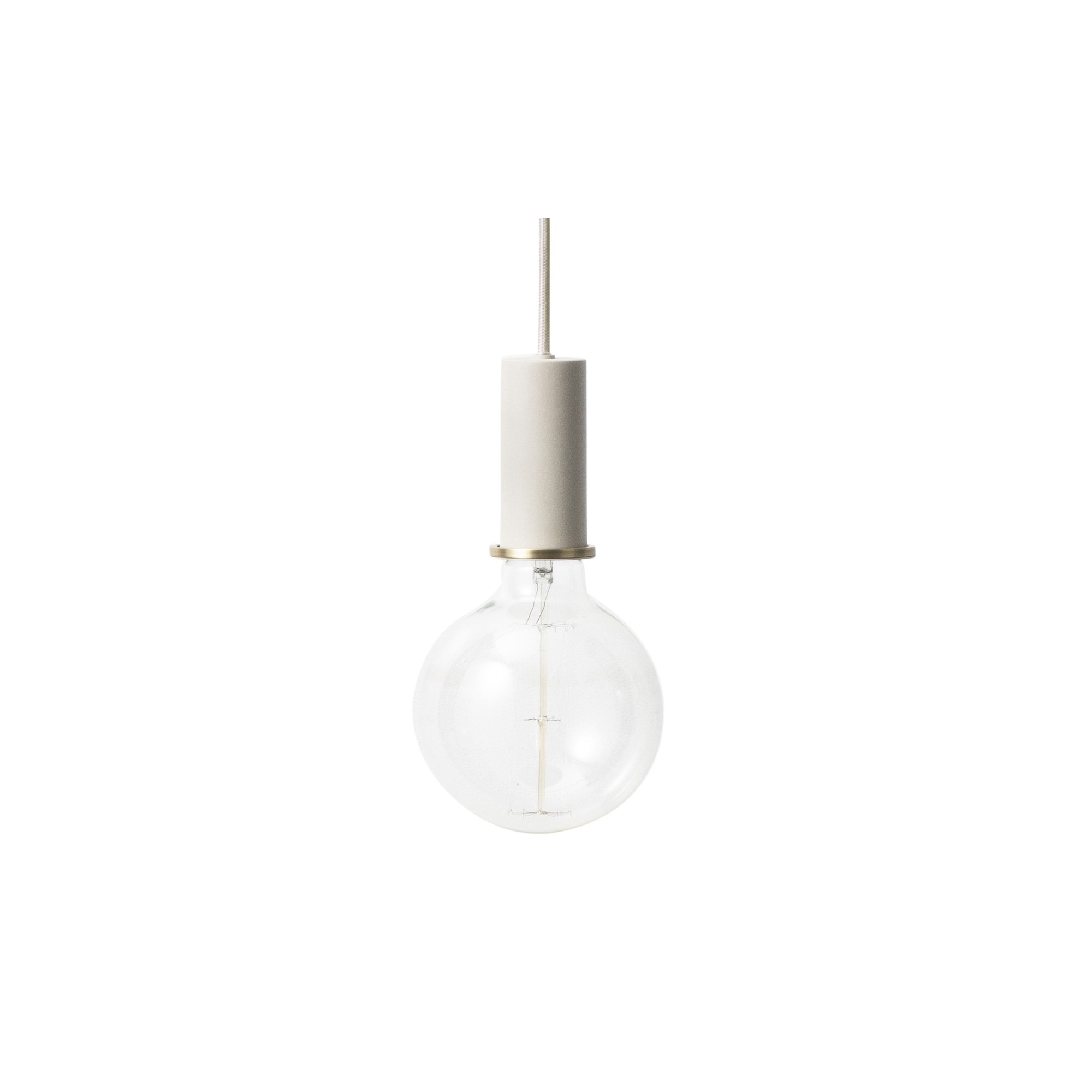 low - light grey socket - Collect Lighting - Ferm Living