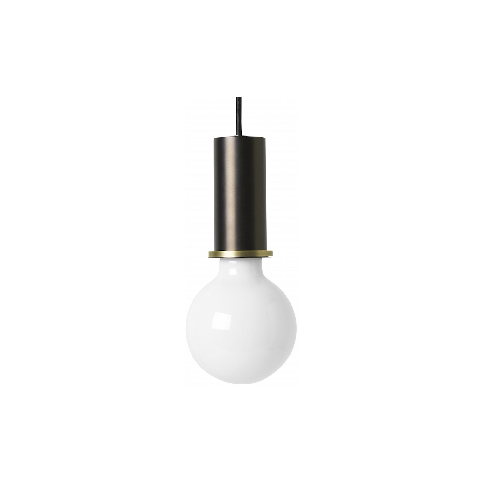 SOLD OUT - low - black brass socket - Collect Lighting - Ferm Living