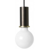 EPUISE - Collect Lighting - petit - laiton noir - base - Ferm Living