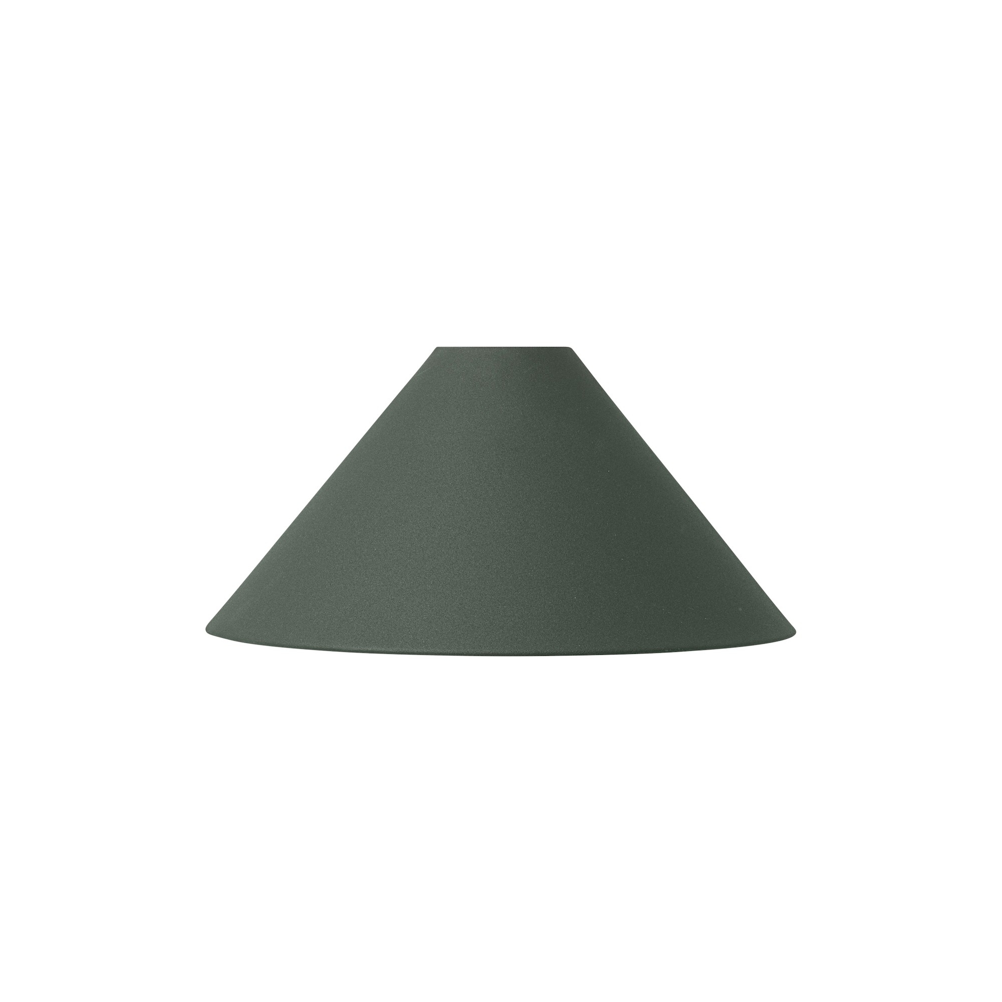 EPUISE - Collect Lighting - vert foncé - Cone - abat-jour - Ferm Living