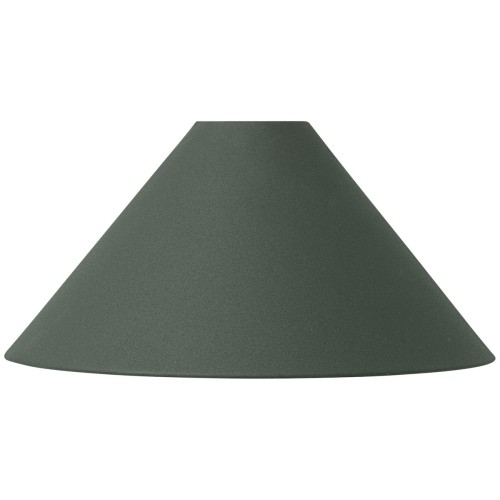 EPUISE - Collect Lighting - vert foncé - Cone - abat-jour - Ferm Living