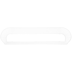 SOLD OUT - white - Loop shelf - Petite Friture