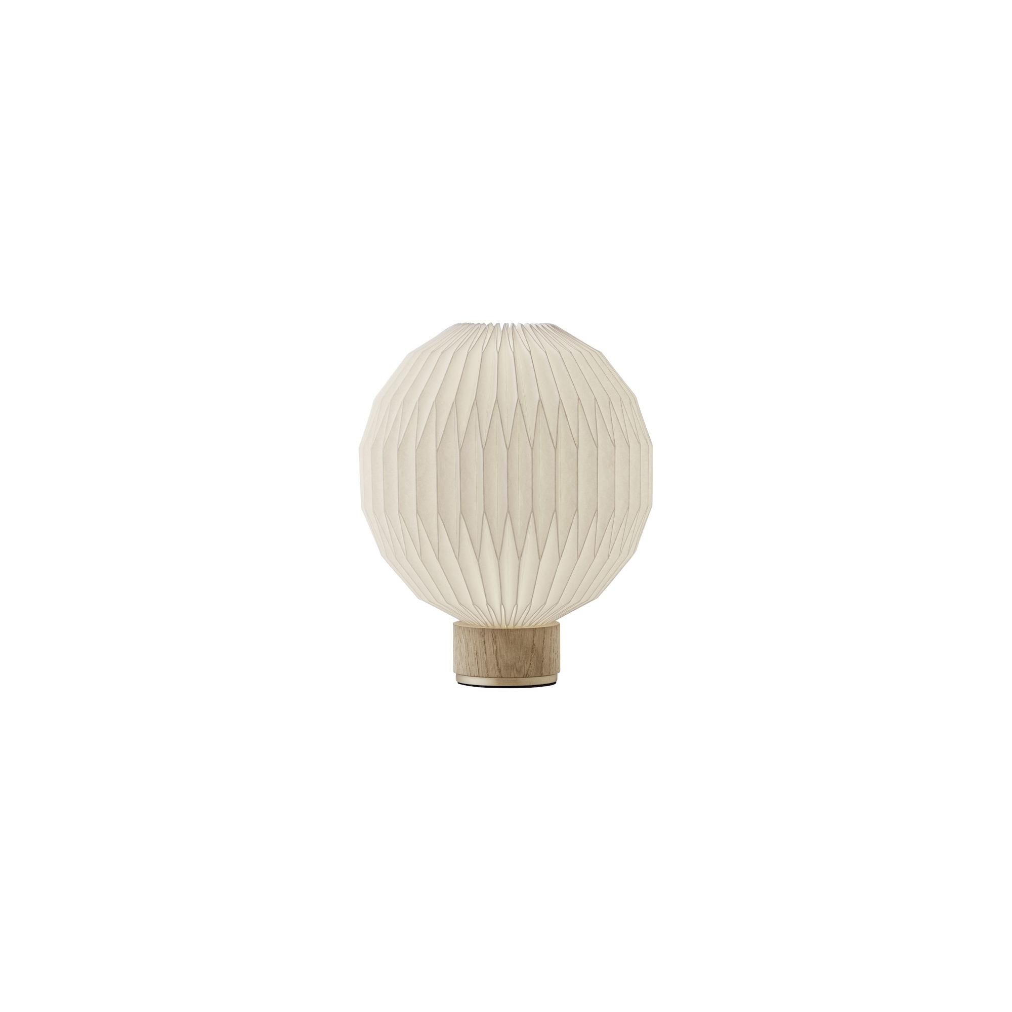 small - light oak / paper shade - 375 table lamp - Le Klint