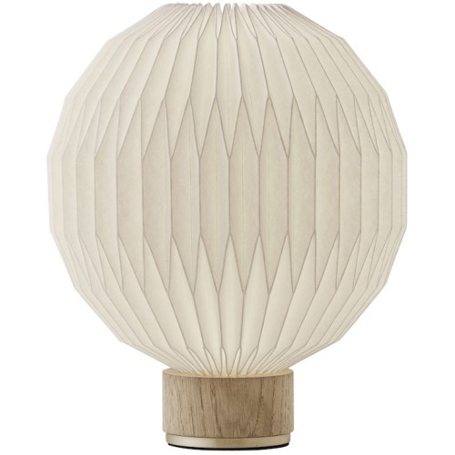 petite - chêne clair / papier - 375 lampe de table - Le Klint