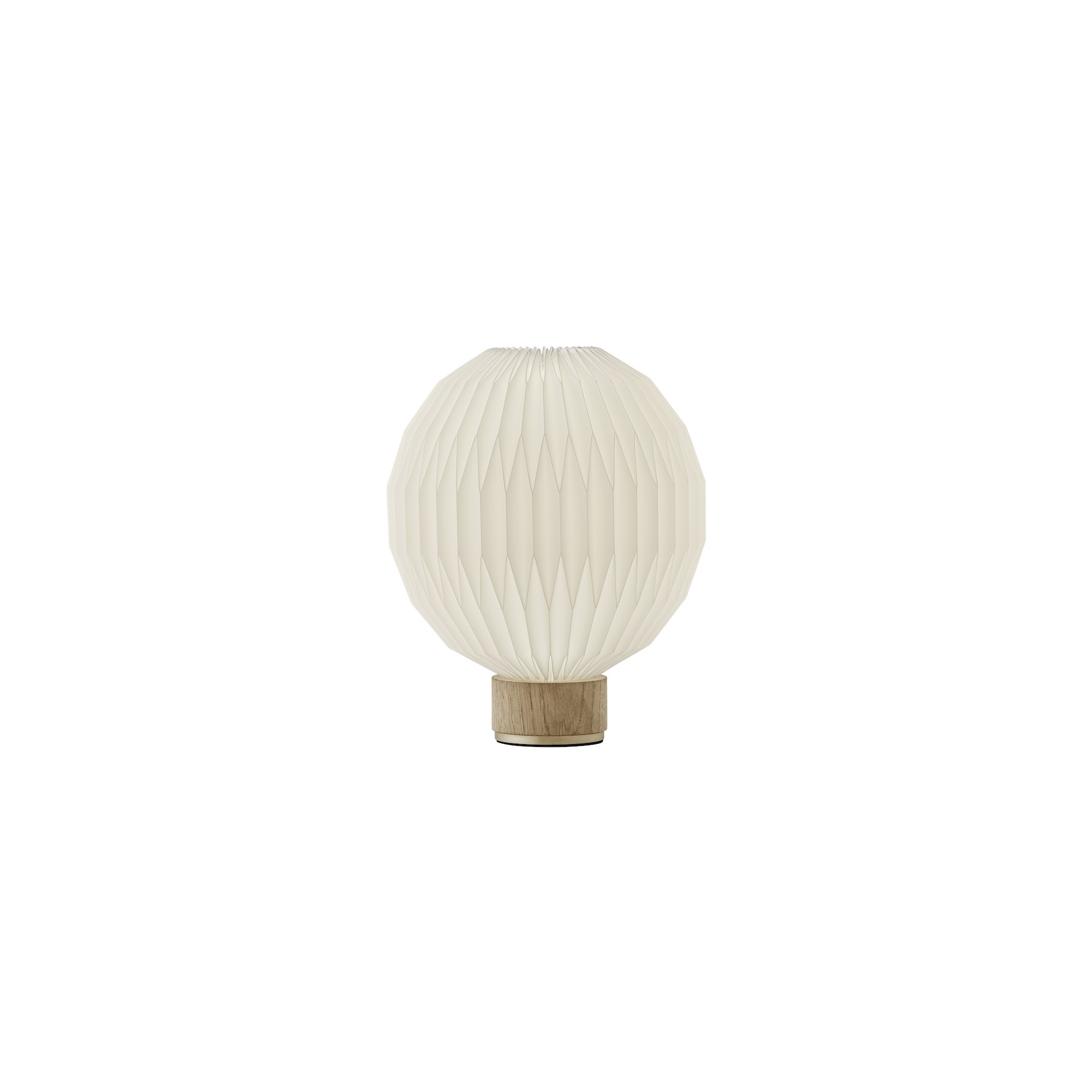 small - light oak / plastic shade - 375 table lamp - Le Klint