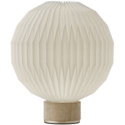 medium - chêne clair / plastique - 375 lampe de table - Le Klint