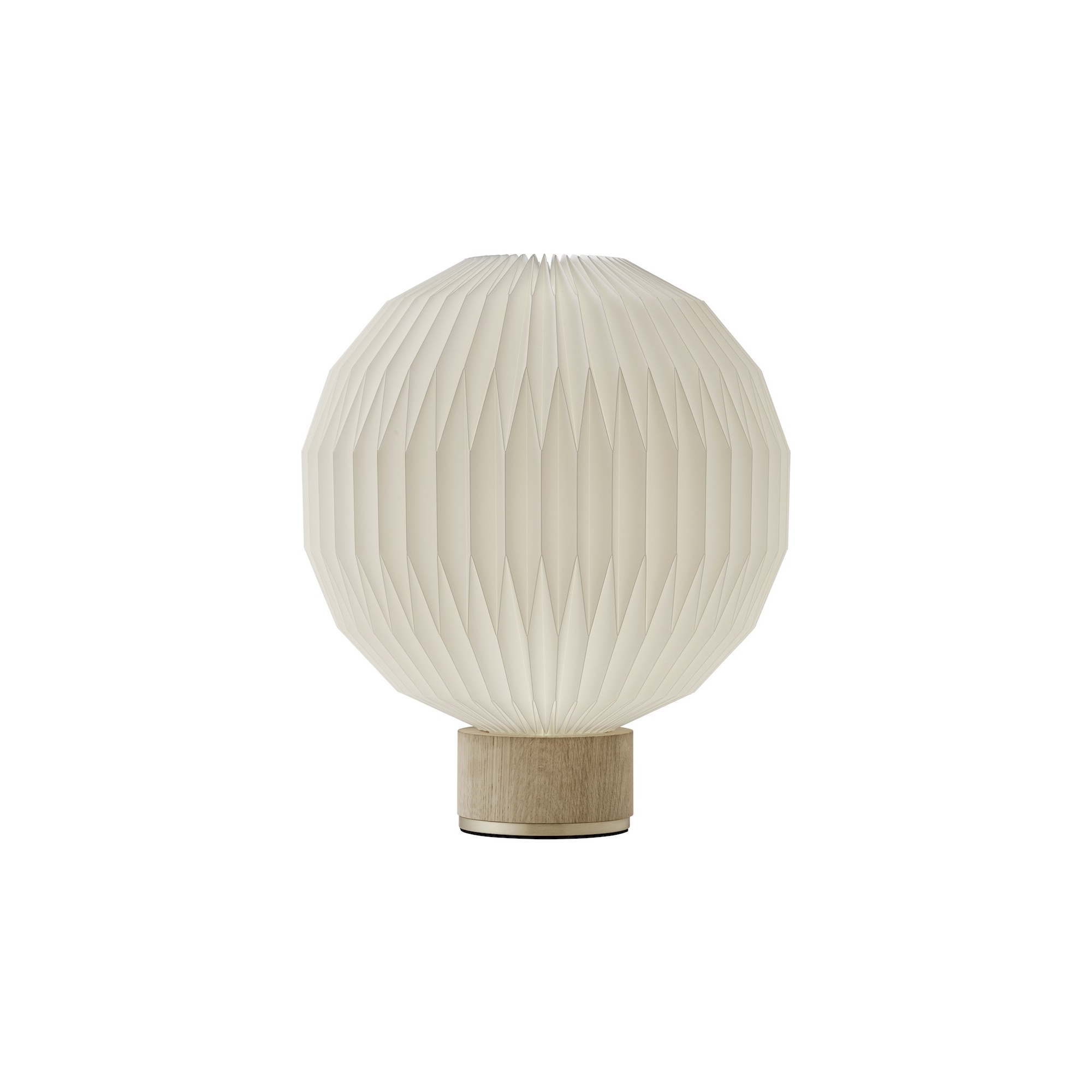 medium - light oak / plastic shade - 375 table lamp - Le Klint