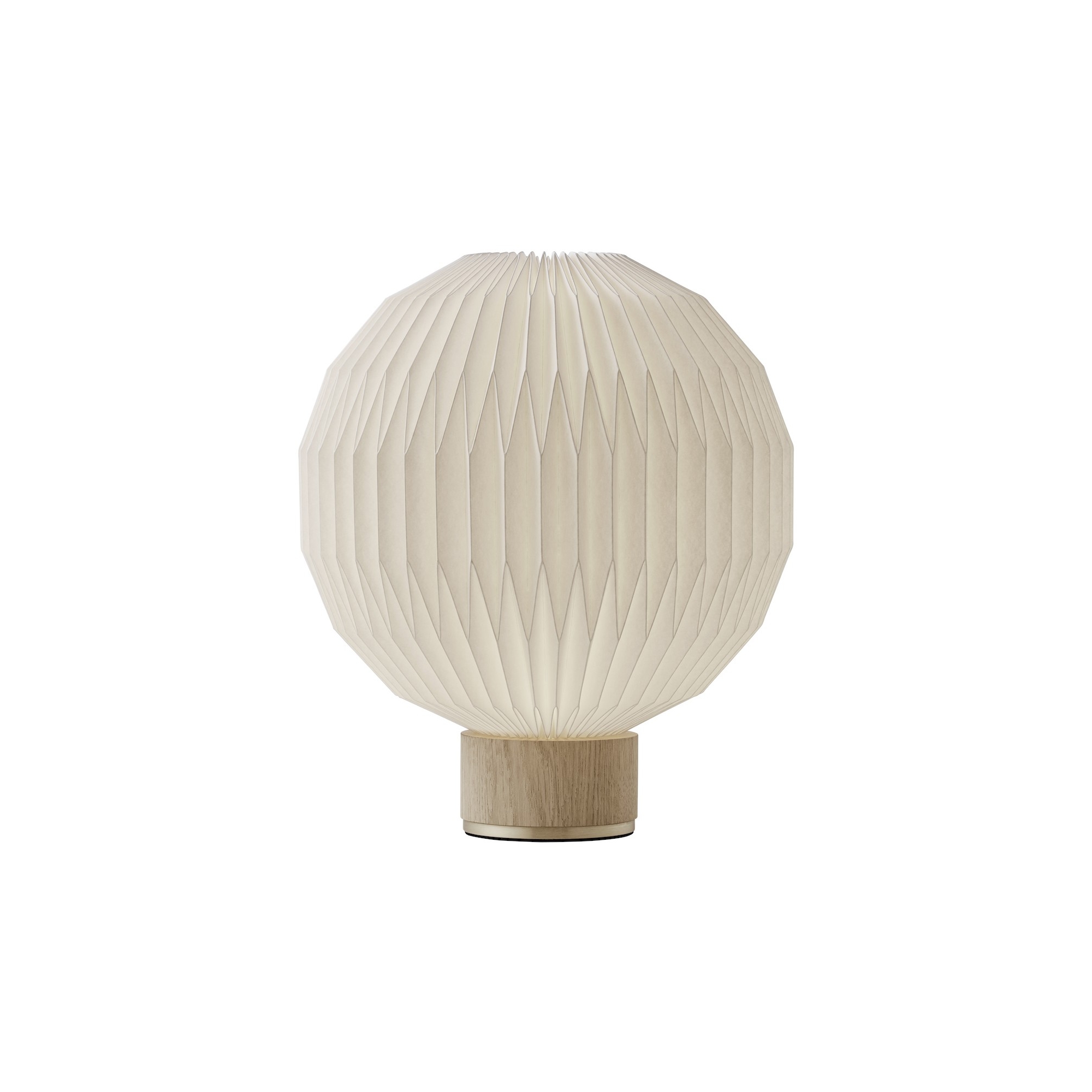 medium - light oak / paper shade - 375 table lamp - Le Klint