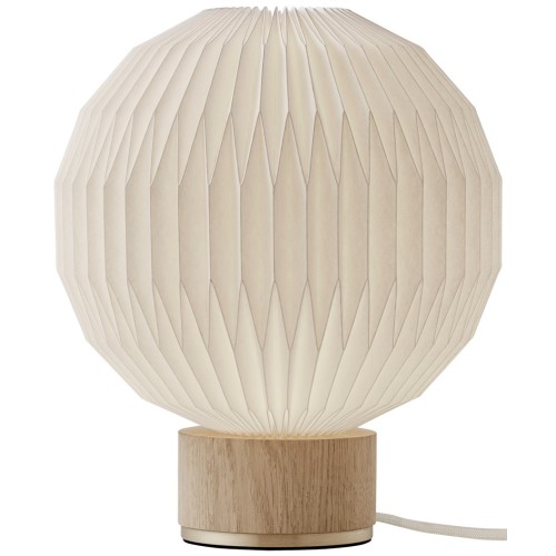 XS - chêne clair / papier - 375 lampe de table - Le Klint