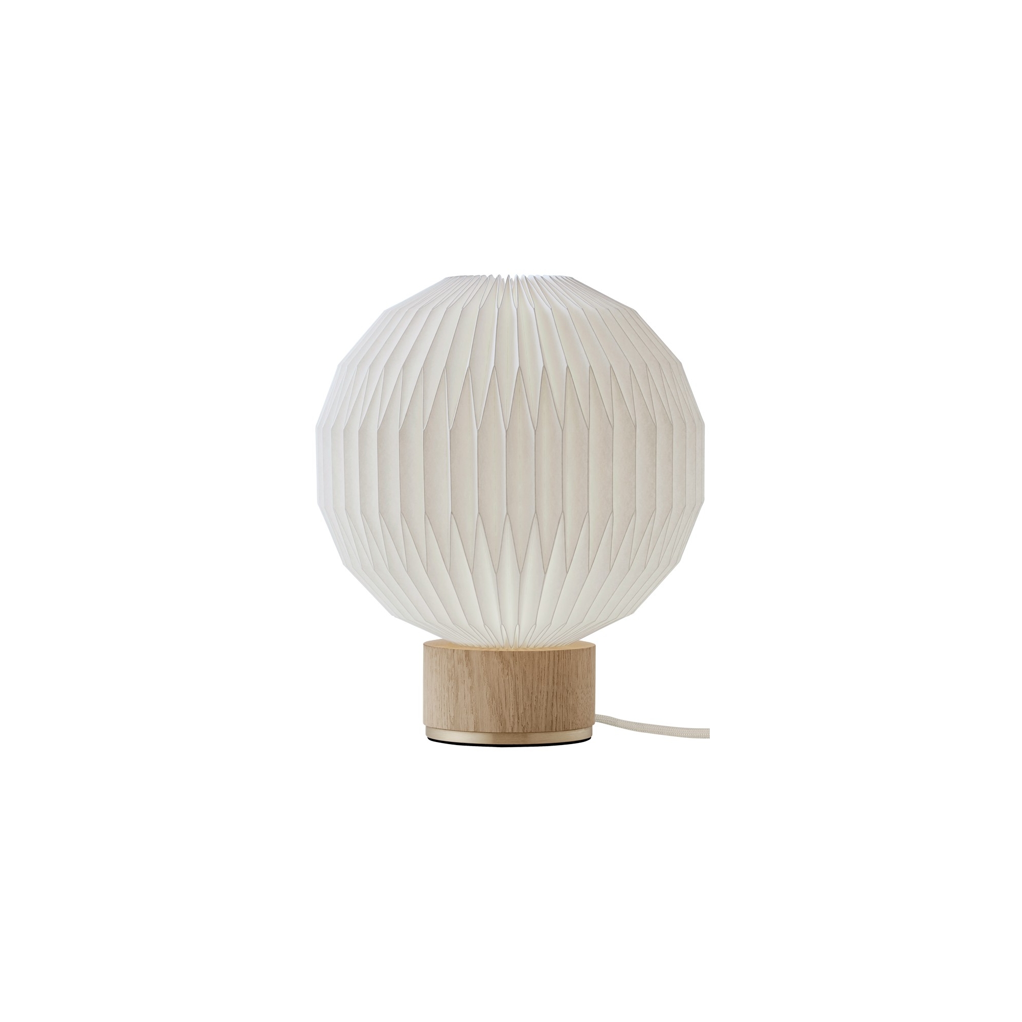 XS - chêne clair / plastique - 375 lampe de table - Le Klint