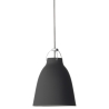 Caravaggio P1 – Matt black + Grey cable - Fritz Hansen