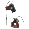 black - wall / table lamp - Carronade - Le Klint