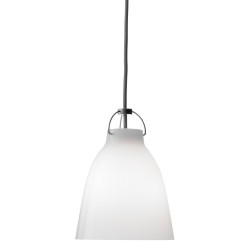 Caravaggio P1 – Opal glass + Silver cable - Fritz Hansen