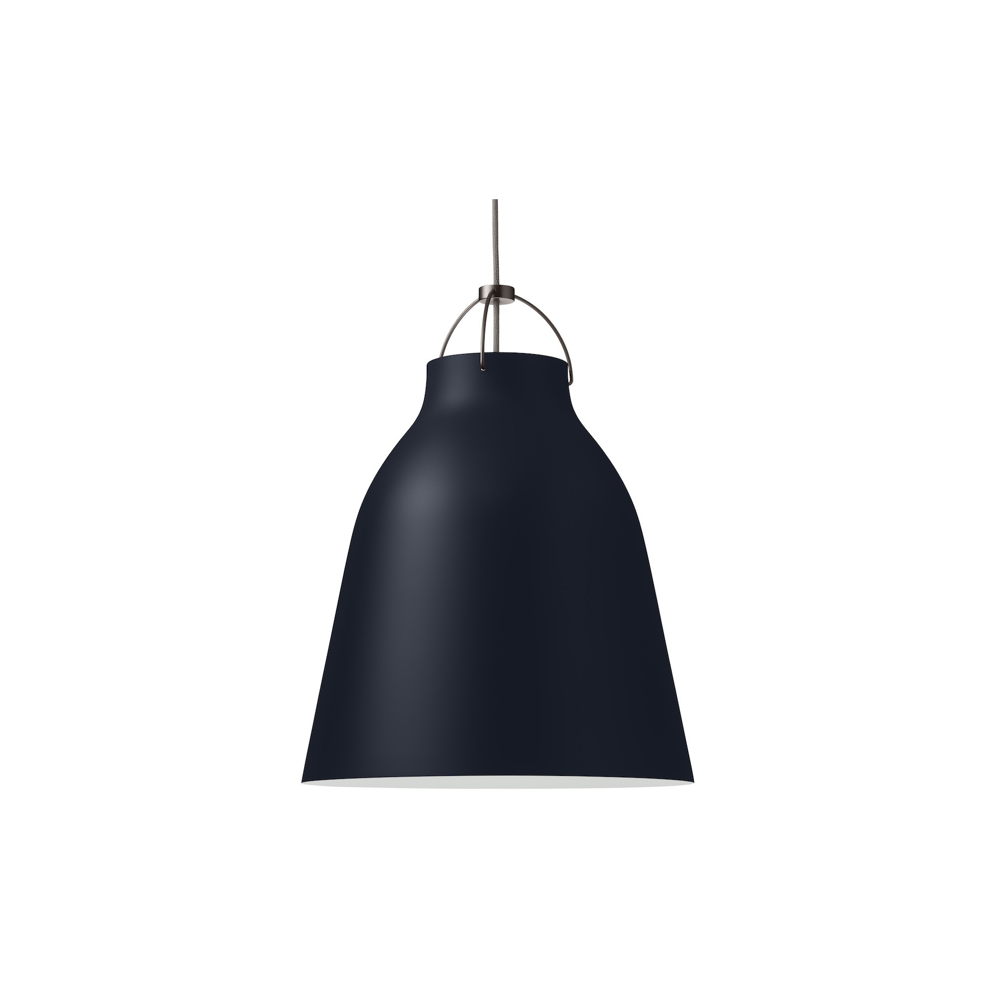 Caravaggio P2 – Dark ultramarine + Grey cable - Fritz Hansen