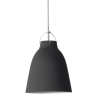 Caravaggio P2 – Matt black + Grey cable - Fritz Hansen