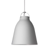 Caravaggio P3 – Matt grey25 + Grey cable - Fritz Hansen