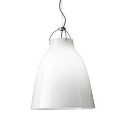 Caravaggio P3 – Opal glass + Silver cable - Fritz Hansen