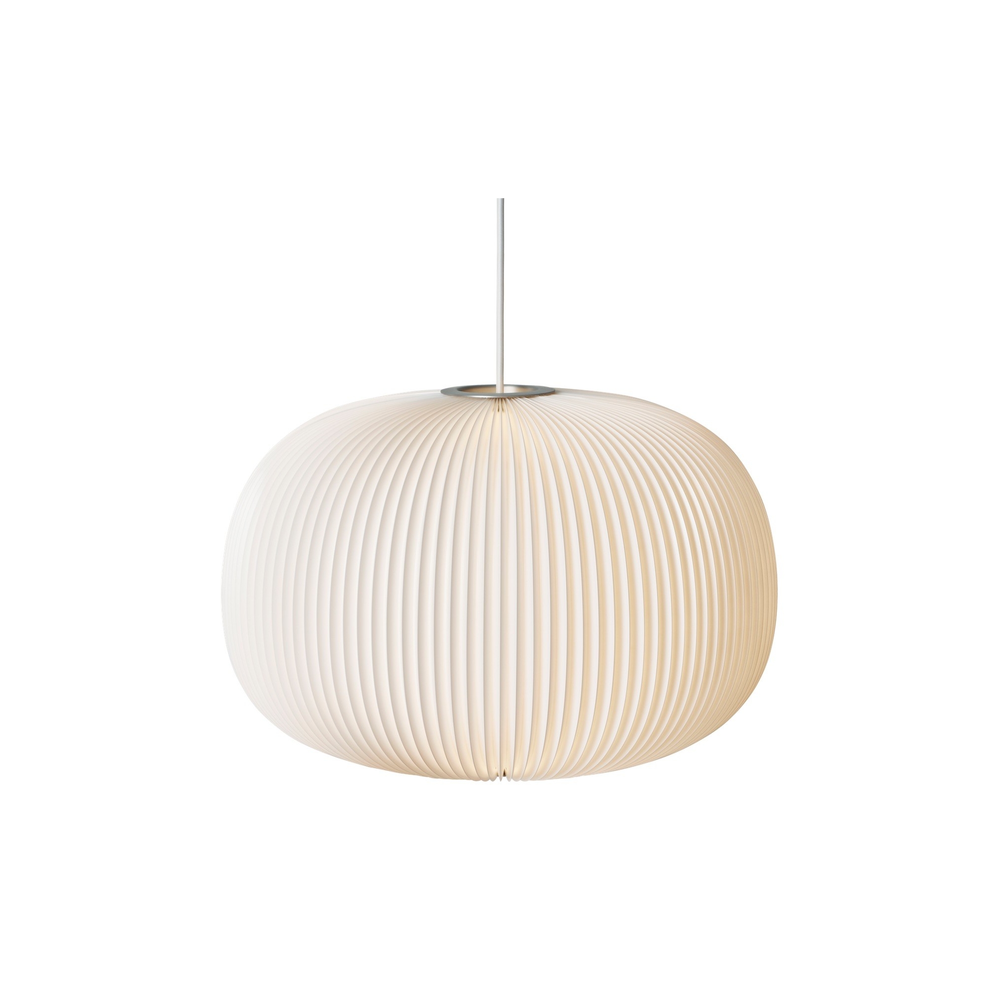 brushed aluminium - Lamella 1 pendant - Le Klint