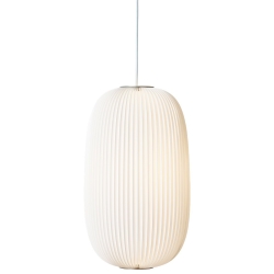 brushed aluminium - Lamella 2 pendant - Le Klint