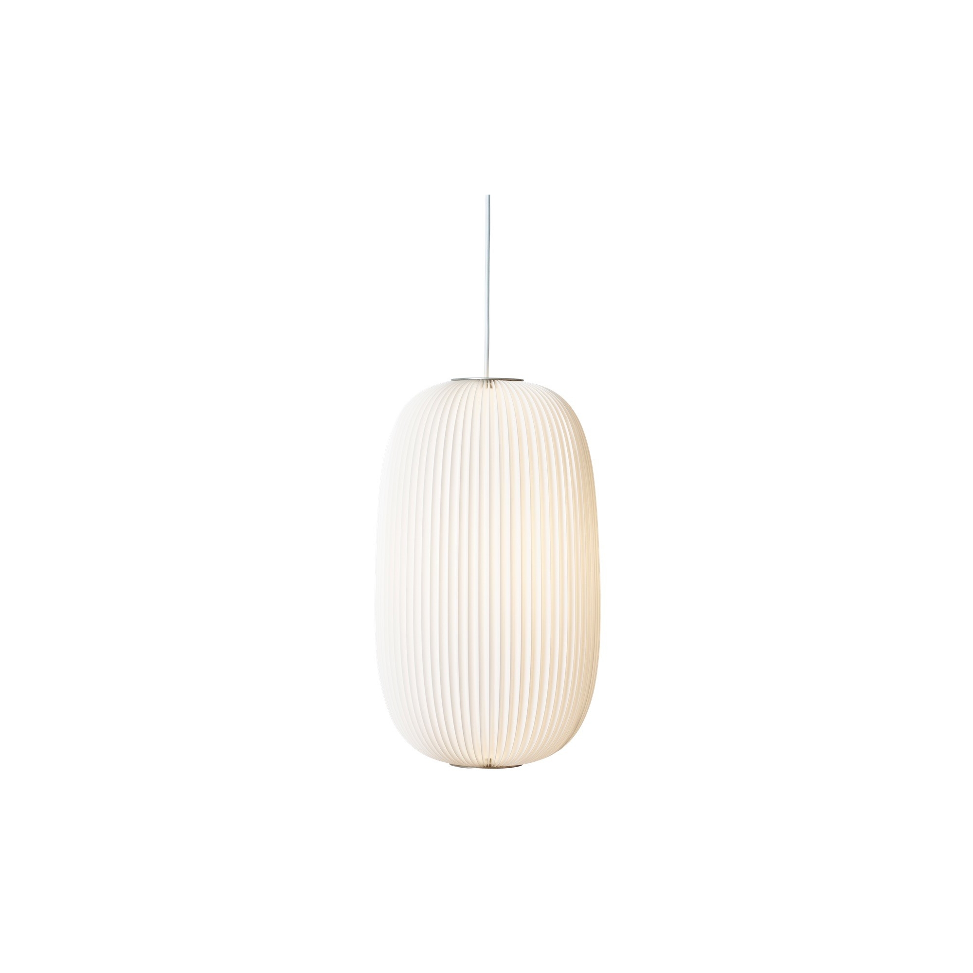 brushed aluminium - Lamella 2 pendant - Le Klint