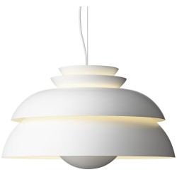 blanc - P3 Ø55cm - Suspension Concert - Fritz Hansen