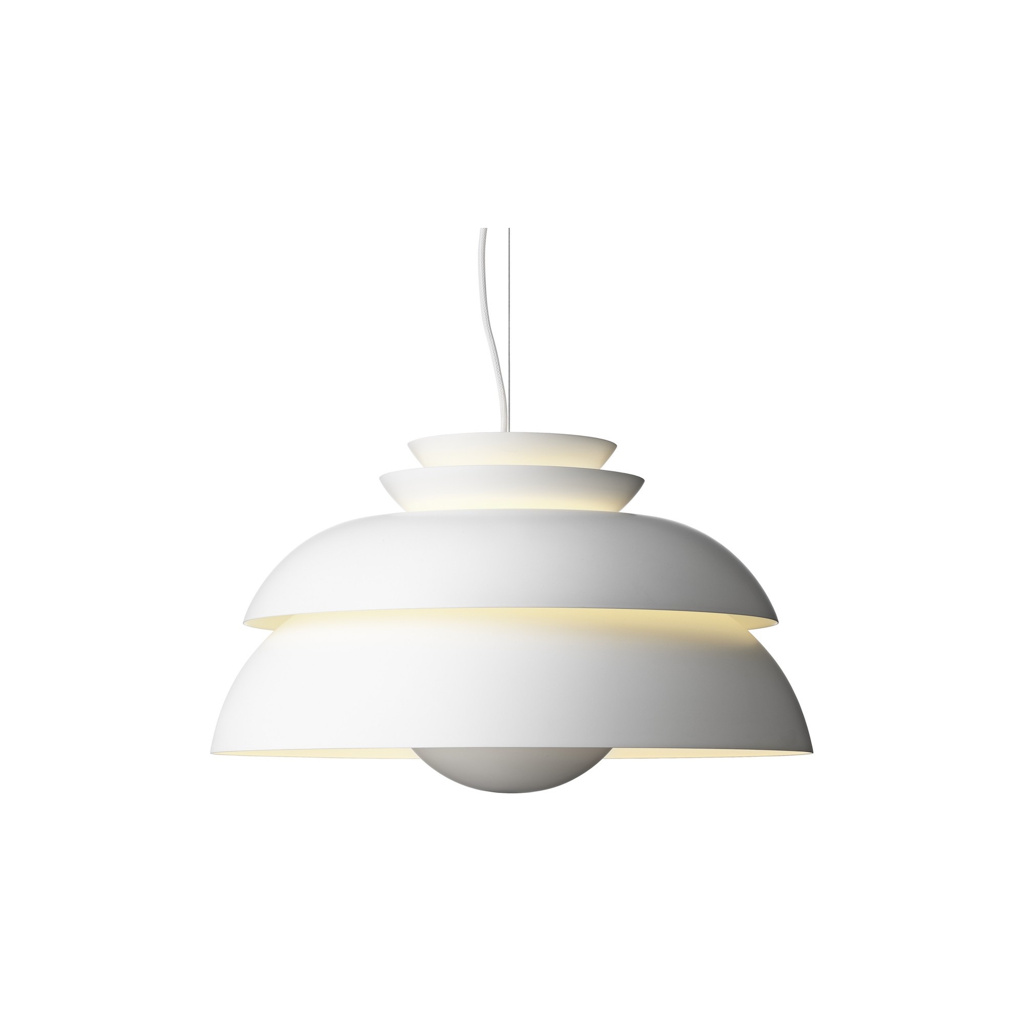 white - P3 Ø55cm - Concert Pendant - Fritz Hansen