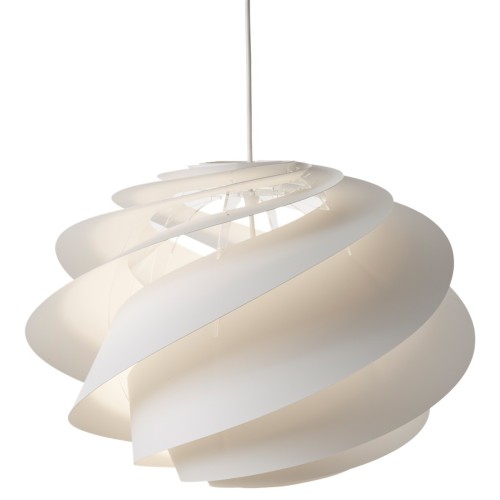 SOLD OUT white - Swirl 1 (1311M) pendant - Le Klint