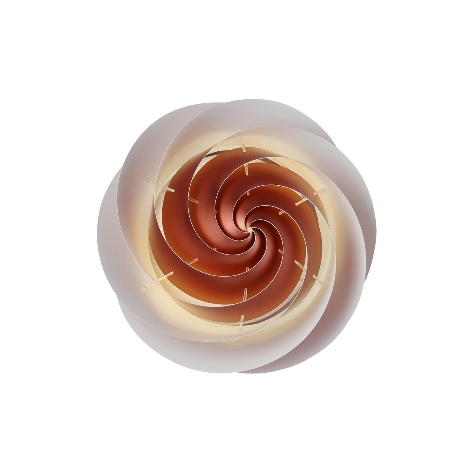 copper S - Swirl wall/ceiling lamp - Le Klint