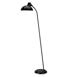 noir brillant - inclinable - lampadaire Kaiser idell - 6556-F - Fritz Hansen