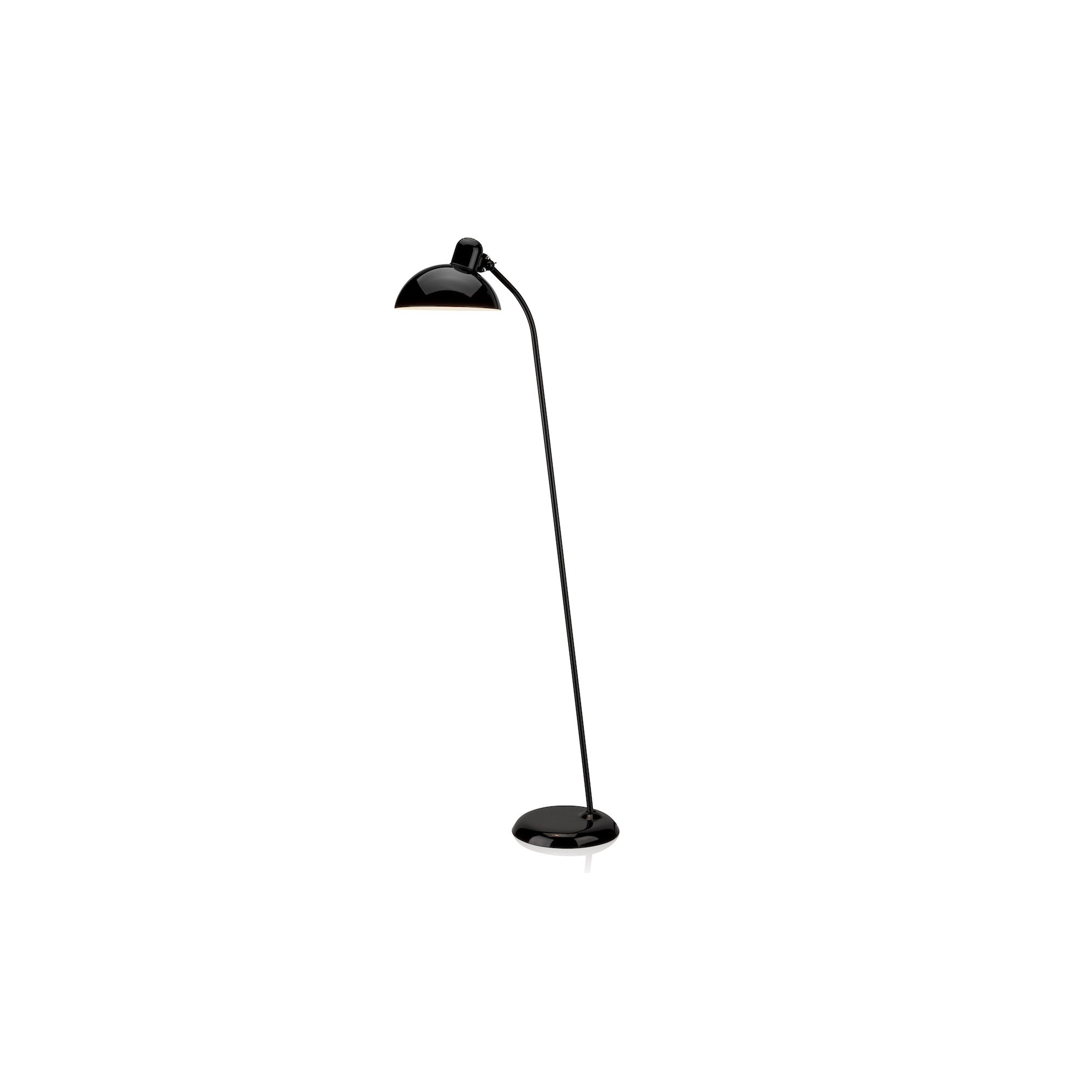 black - tiltable - floor lamp Kaiser idell - 6556-F - Fritz Hansen