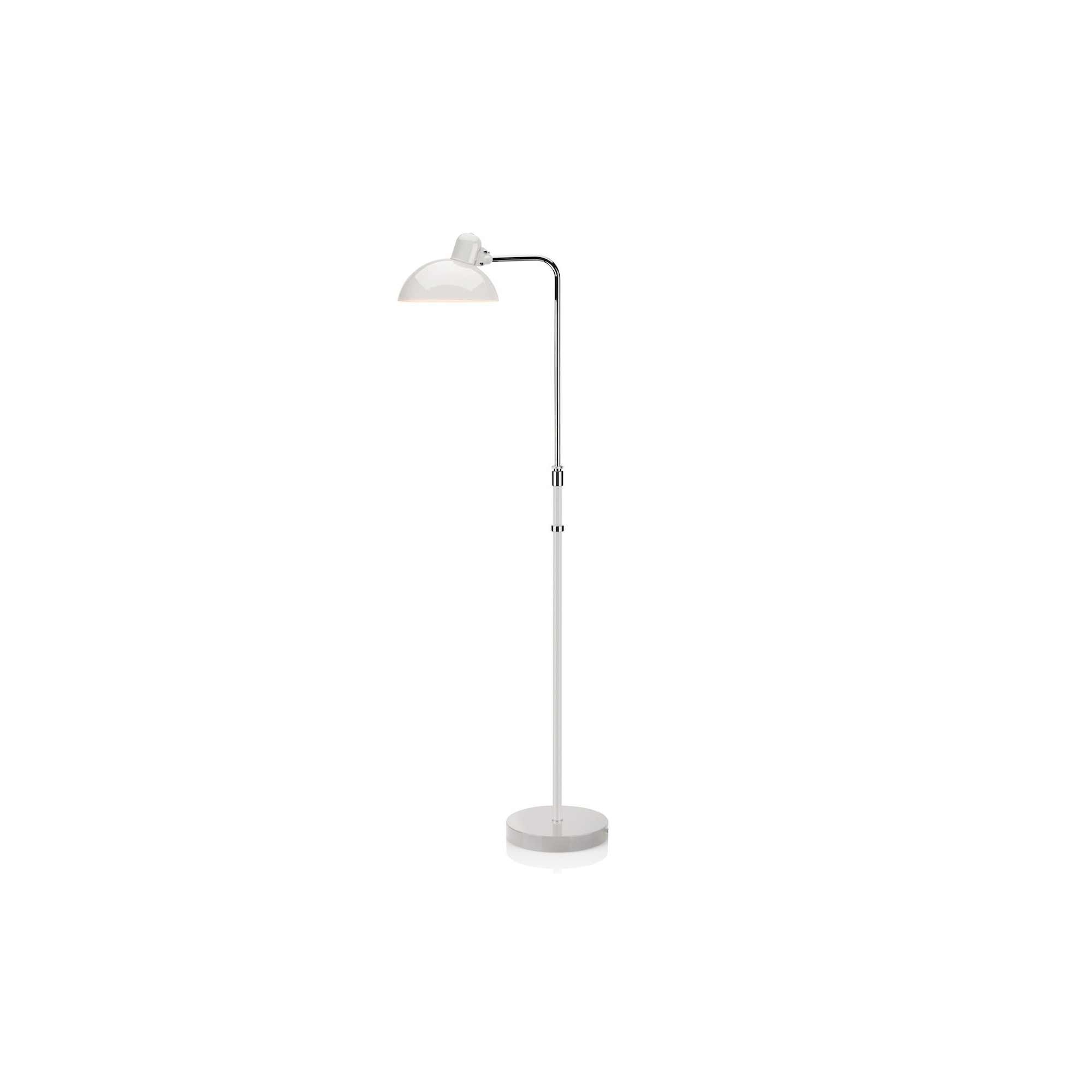 blanc - ajustable & pivotable - lampadaire Luxus Kaiser idell - 6580-F - Fritz Hansen