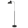 noir brillant - ajustable & pivotable - lampadaire Luxus Kaiser idell - 6580-F - Fritz Hansen