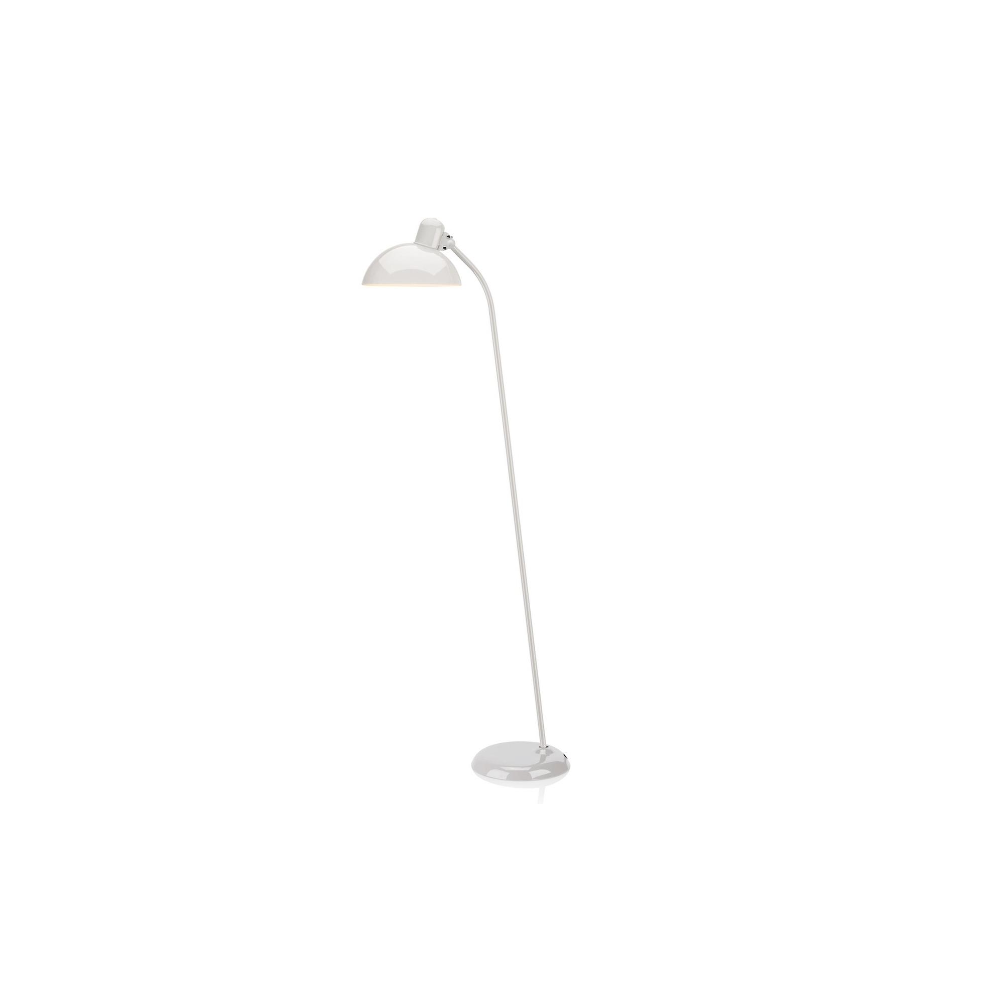 blanc brillant - inclinable - lampadaire Kaiser idell - 6556-F - Fritz Hansen