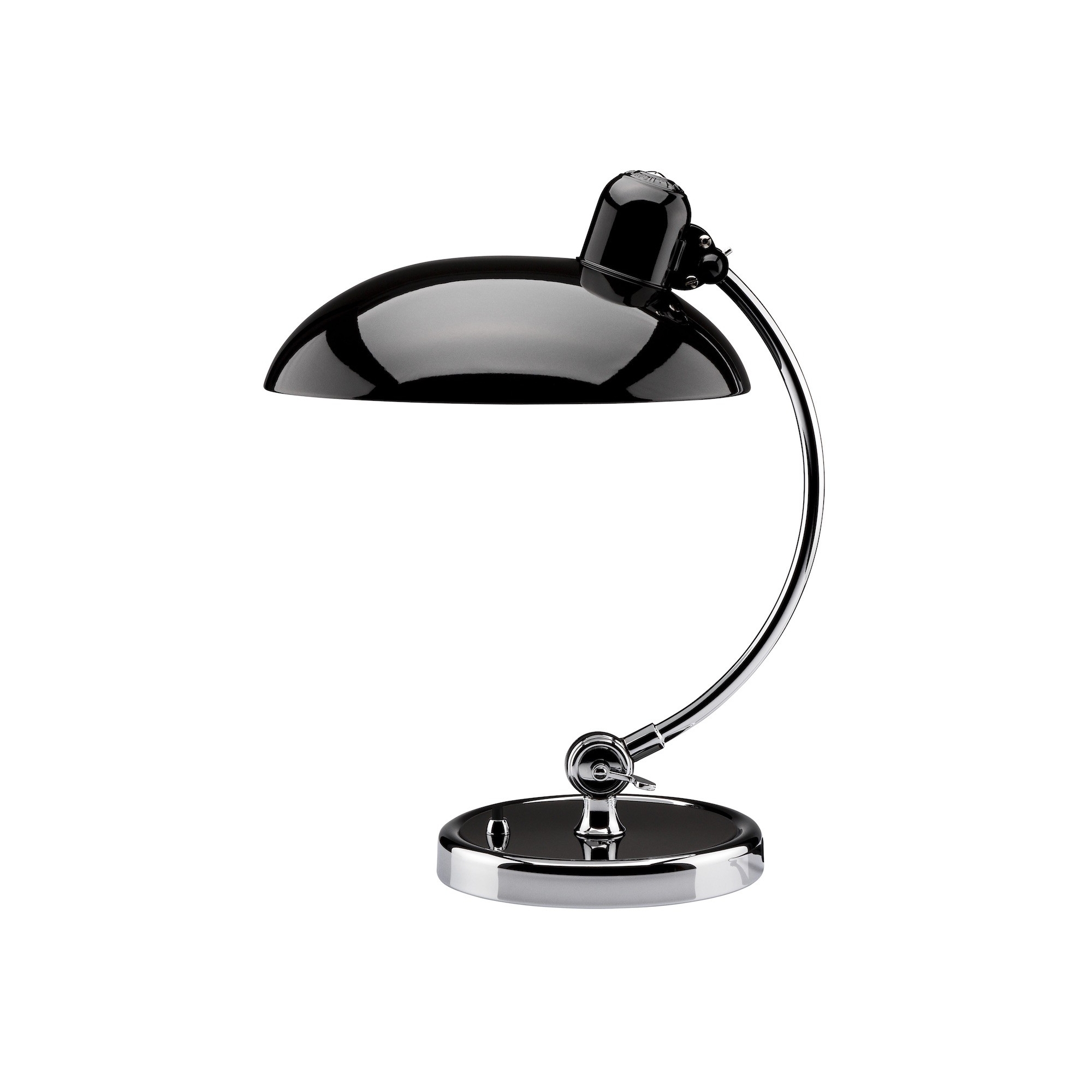 black / chrome - table lamp Luxus Kaiser idell - 6631-T - Fritz Hansen