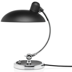 noir mat / chrome - lampe de table Luxus Kaiser idell - 6631-T - Fritz Hansen