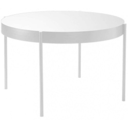 Ø120 - blanc - table Series 430 - Verpan