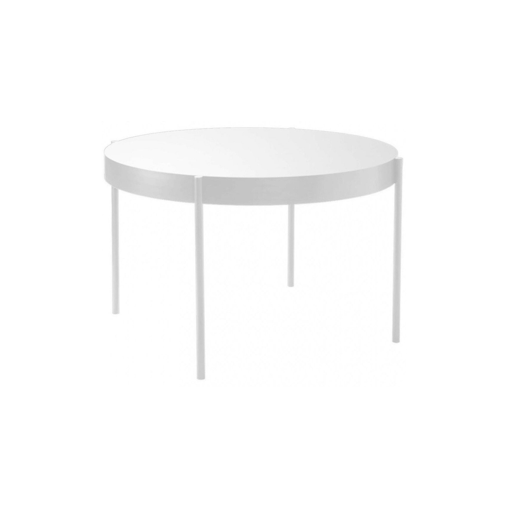 Ø120 - blanc - table Series 430 - Verpan