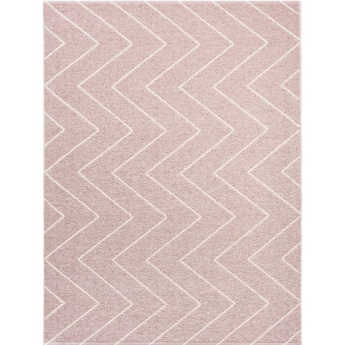 dusty rose - 150x200cm - Rita - plastic rug