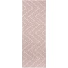 rose dusty - Rita - tapis plastique